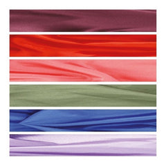 Qfitt LUX Luxury Silky Satin Coated Shower & Conditioning Cap Jumbo #7053 Assorted
