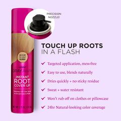 Gray Away Instant Root Cover Up Spray - Medium To Light Blonde