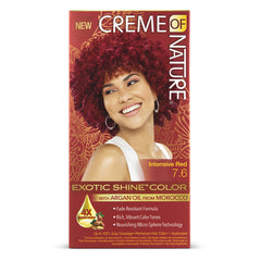Creme Of Nature Exotic Shine Color- #7.6 Intense Red