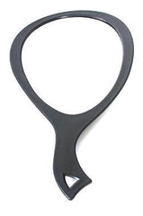Magic Collection Extra Large Teardrop Shaped Professional Hand Mirror