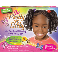 PCJ Pretty-N-Silky Relaxer Kit 1 Application - Regular