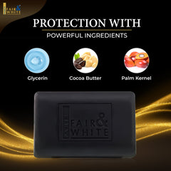 Fair and White Original Anti-Bacterial Black Soap 200gr