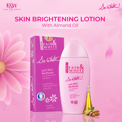 Fair And White So White Moisturizing Body Lotion With Almond Oil 500ml / 17.6 fl oz