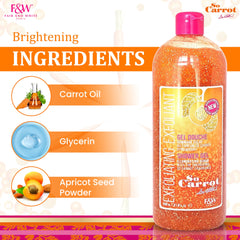 Fair and White So Carrot Exfoliating Shower Gel 940 ml