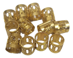 Hair & Nail Braid Accessories - Gold