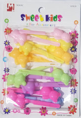 Sweet Kids Hair Barrettes - Bears Pastel Mix #2039