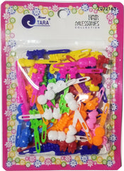 Tara Hair Barrettes - Assorted Shapes Mix #ZQ72163