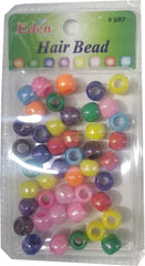 Eden Jumbo Hair Beads - Glossy Assorted #BR7