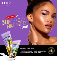 EBIN 24 Hour Extreme Firm Hold Edge Tamer Gel - Lemongrass & Avocado