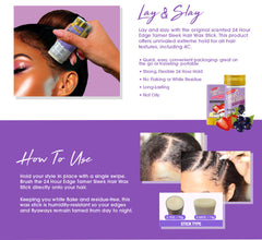 EBIN 24 Hour Edge Tamer Hair Sleek Wax Stick - Acai Berry