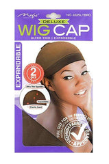 Magic Collection Stocking Wig Cap 2pcs - #2225 Light Brown