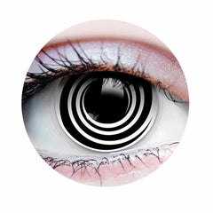 PRIMAL ® Hypnotized - Black & White Colored Contact lenses