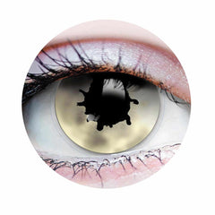 PRIMAL ® Contagion I - Grey & Black Colored Contact Lenses