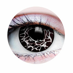 PRIMAL ® Necromancer - Black and White Color Contact lenses