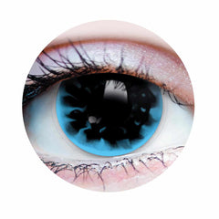 PRIMAL ® Loki - Black & Blue Colored Contact lenses