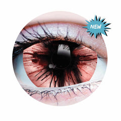 PRIMAL ® Doom - Red, Black, White Colored Contact Lenses