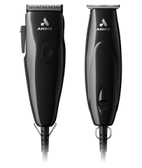 Andis Pivot Motor Clipper & Trimmer Combo - Black