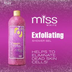 Fair and White Miss White Beauty Exfoliating Shower Gel 940 ml
