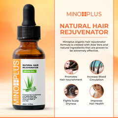 Minoplus Hair Growth Rejuvenator with ..Aloe Juice 60 ML