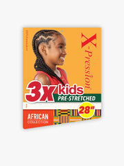 Sensationnel 3X Kids X-Pression Pre-Stretched Ultra Braid 28"