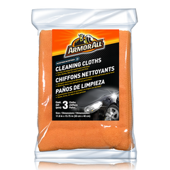 Armor All Microfiber Cleaning Cloths 3pk