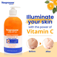 Neoprosone Brightening Body Lotion w/ Vitamin "C" (with pump) 500ml