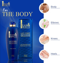 Fair and White Exclusive Whitenizer Body Lotion 500ml