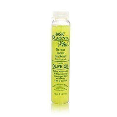 Hask Placenta No-Rinse Instant Hair Repair Treatment w/ Olive Oil