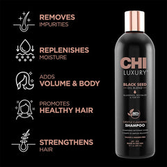 CHI Luxury Black Seed Oil Blend Gentle Cleansing Shampoo - 12oz