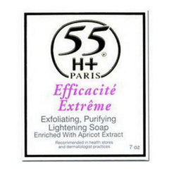 55H+ Paris 55H+ Paris ® Extrême SAVON Gommant Purifiant, Éclaircissant - Authentic Skincare Treatment