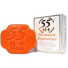 55H+ Paris 55H+ Paris ® Harmonie SAVON Gommant Purifiant, Éclaircissant - Authentic Skincare Treatment