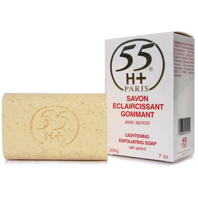 55H+ Paris 55H+ Paris ® Exceptionnel SAVON Éclaircissant Gommant - Authentic Skincare Treatment