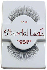 Stardel Lash 100% Human Hair Lashes - SF 12 Black