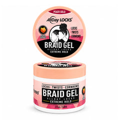 AllDay Locks Braid Gel Peach Gold -Extreme Hold