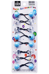 Eden Hair Baubles - Crystal & Sky Blue #LB20CSK
