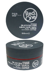 Red One Aqua Hair Wax - Quicksilver 50ml