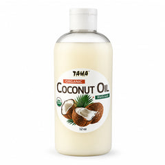 TAHA 100% COCONUT Oil -Refined (12 oz) #16