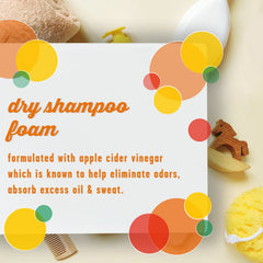 Cantu Care For Kids Dry Shampoo Foam