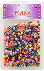 Eden Small Hair Beads Jumbo Pack - Glossy Assorted #BR1AAB