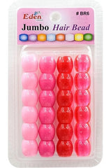 Eden Jumbo Hair Beads - Pink Tone #BR6PNK6