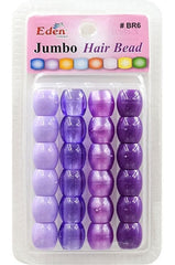 Eden Jumbo Hair Beads - Purple Tone #BR6PUR6
