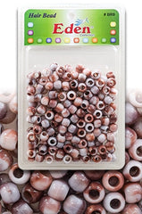 Eden Medium Hair Beads Jumbo Pack - Brown Two Tone #BR9WBWN