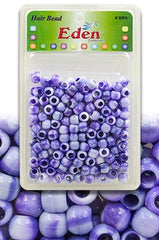 Eden Medium Hair Beads Jumbo Pack - Purple Two Tone #BR9WPUR