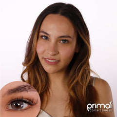 PRIMAL® Charm Pearl Ash - Grey Colored Contact Lenses