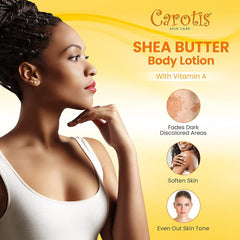 Carotis Brightening Shea Butter Body Lotion With Vitamin A 500ml / 16.9 fl oz