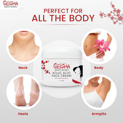 Geisha Active Lightening Cream with Kojic Acid - Mitchell Brands