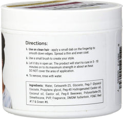JC's Instant Control Edge & Braid Gel Maximum Hold 4oz