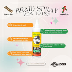 AllDay Locks Braid Spray
