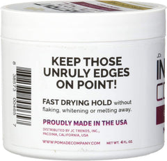 JC's Instant Control Edge & Braid Gel Maximum Hold 4oz