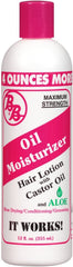 Bronner Brothers Hair Lotion w/ Castor Oil & Aloe 12oz